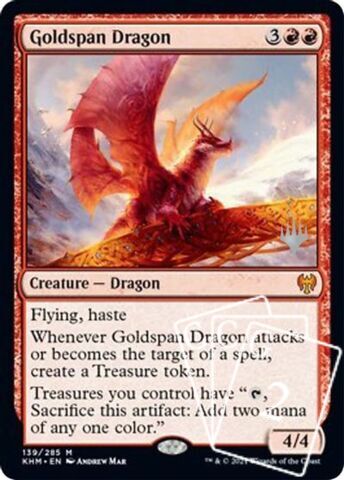 Goldspan Dragon - Foil